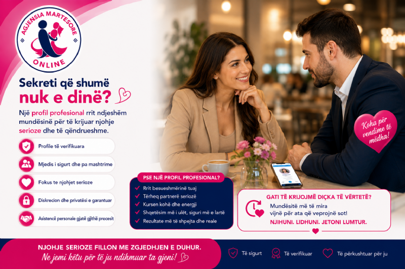 Sekreti që shumë nuk e dinë? Një profil profesional rrit ndjeshëm mundësinë për të krijuar njohje serioze dhe të qëndrueshme.